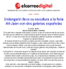 EL CORREO DIGITAL- 27-11-09. AITOR URDANGARIN'S SCULPTURES IN ARTJAEN'09 FAIR, WITH TWO GALLERIES...